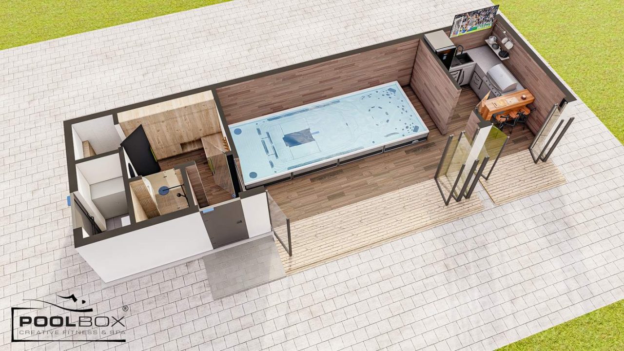 Poolbox 1300 - Poolbox Creative fitness & SPA